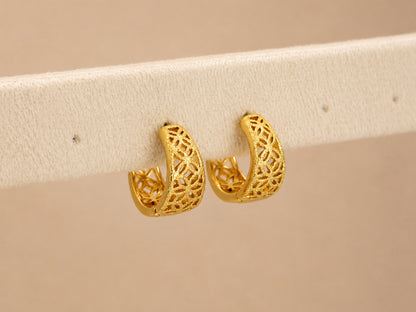 Arabesque Small Hoops