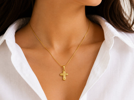 Divina Cross Necklace
