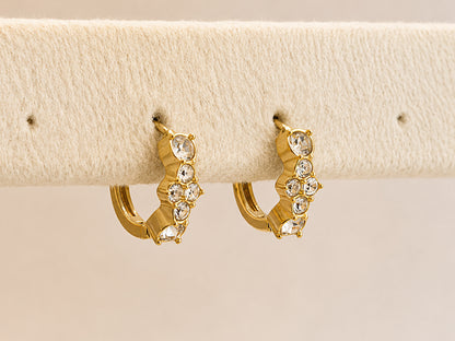 Starlit Small Hoops