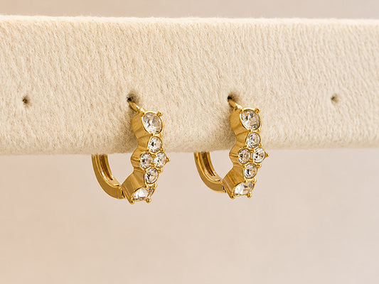 Starlit Small Hoops