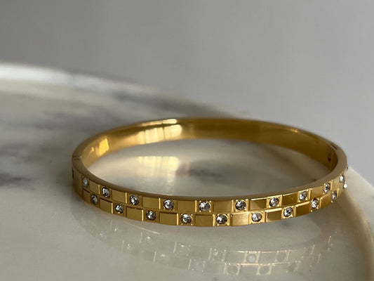 Clemency Diamond Studded Band