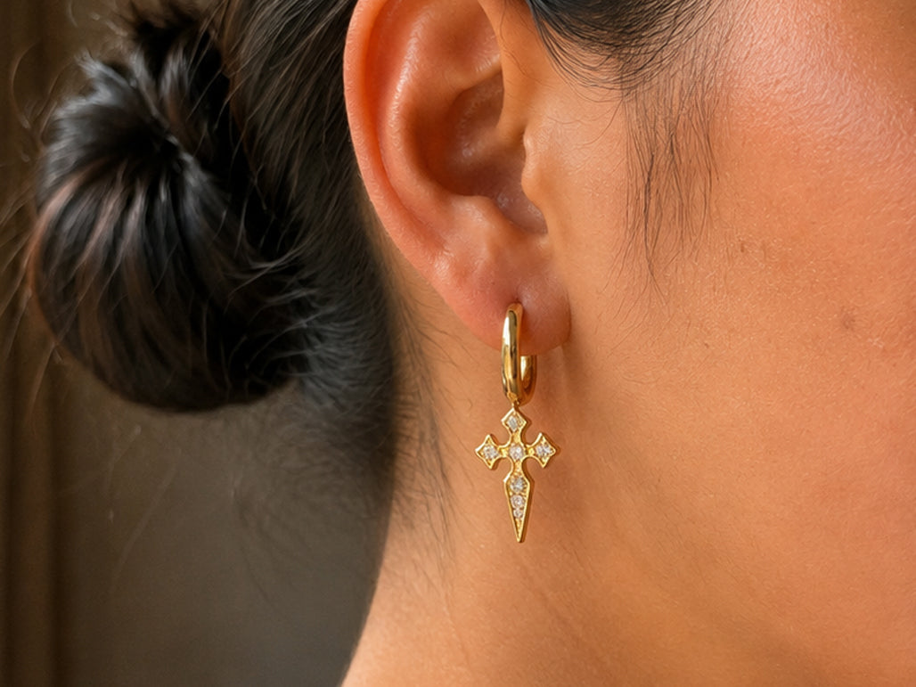 Divine Arc Earrings