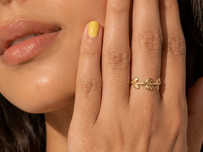 Leaf Ring (Adjustable)