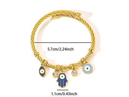 Omara Evil Eye Bangle