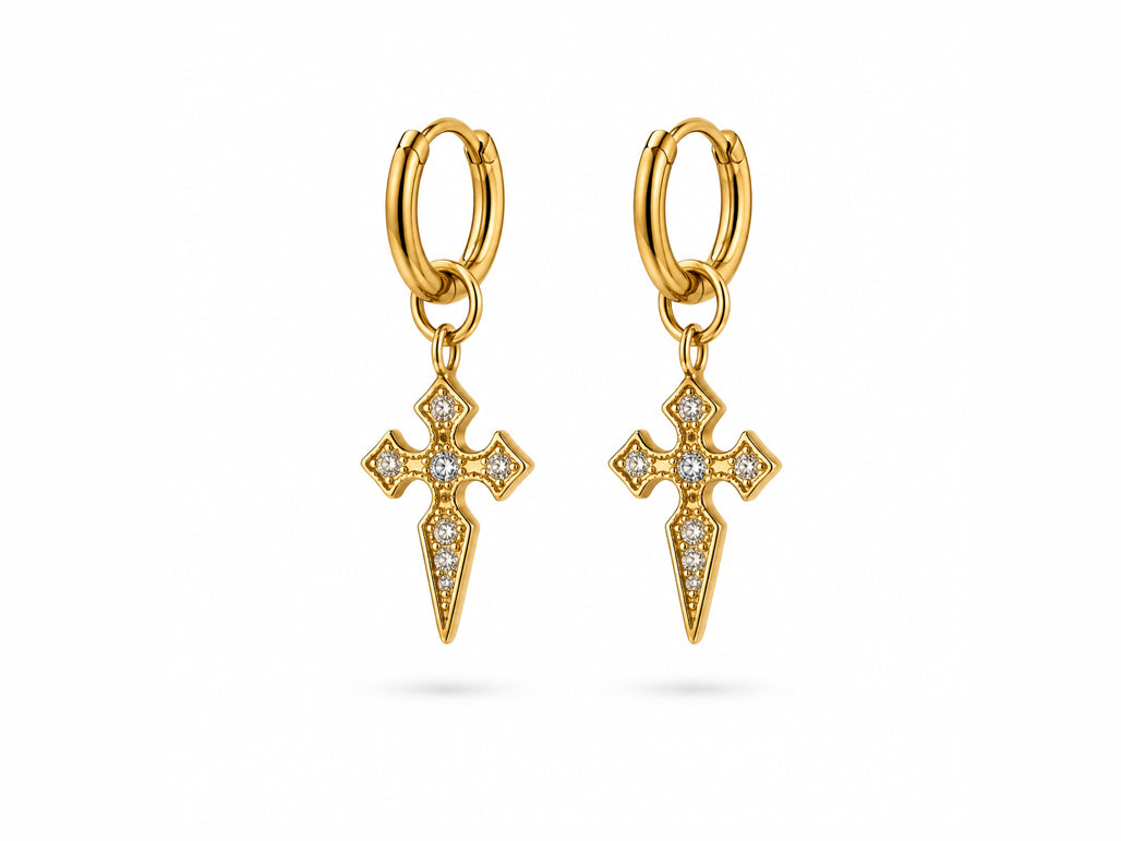 Divine Arc Earrings