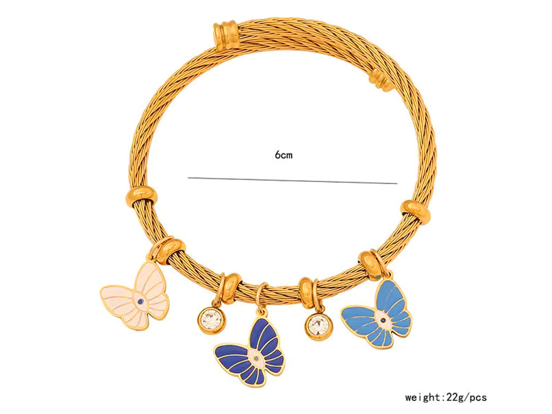 Veloura Evil Eye Bangle