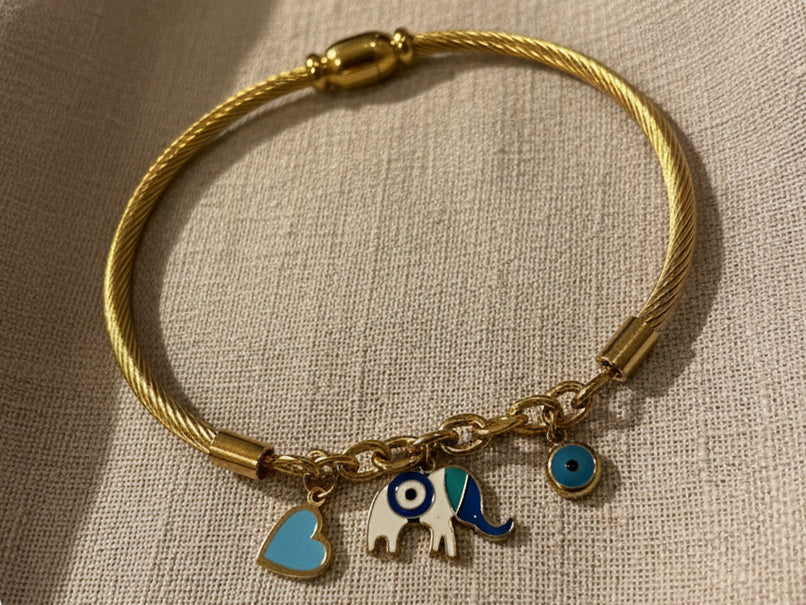 Trilux Evil Eye Bangle