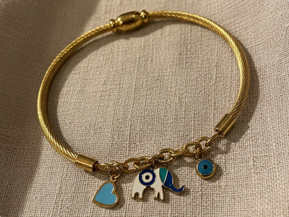 Trilux Evil Eye Bangle