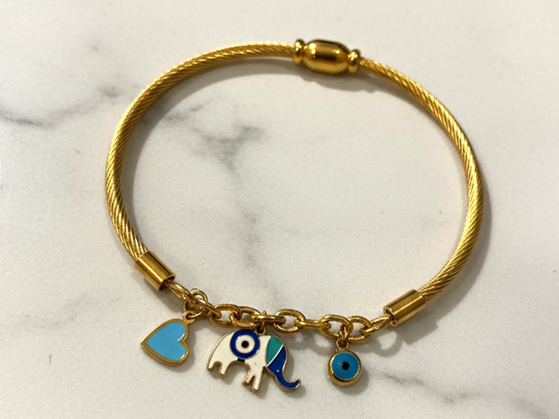 Trilux Evil Eye Bangle