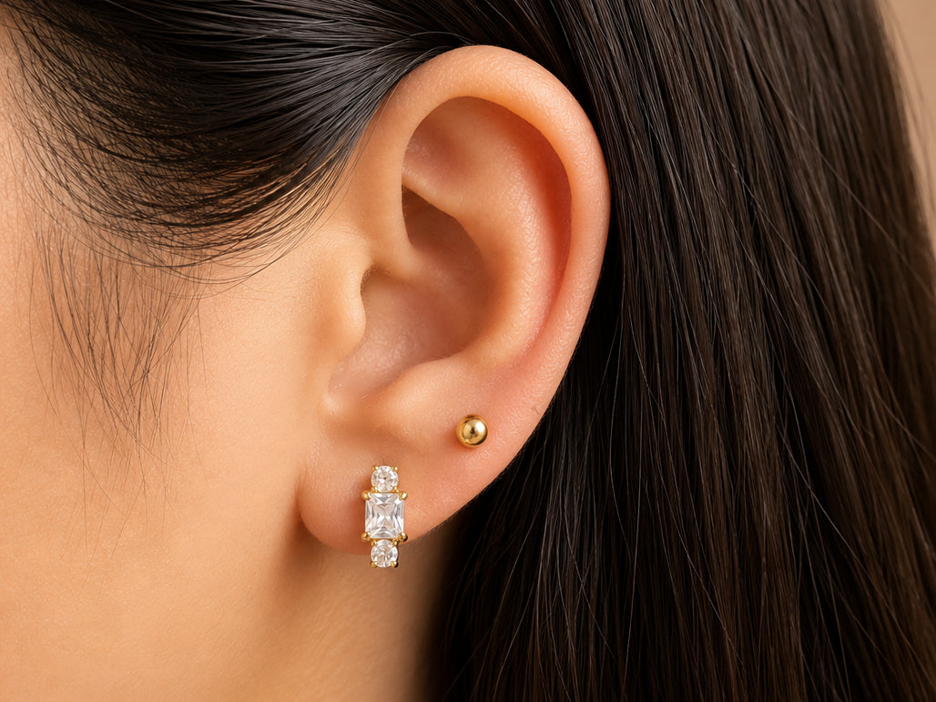 Alina Small Hoops