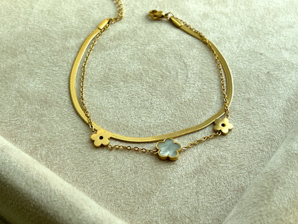 Double Bloom Bracelet