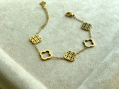 Floral Maze Bracelet