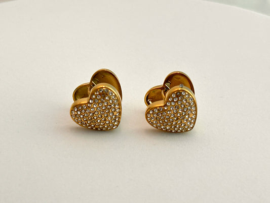Reversible Heart Earrings