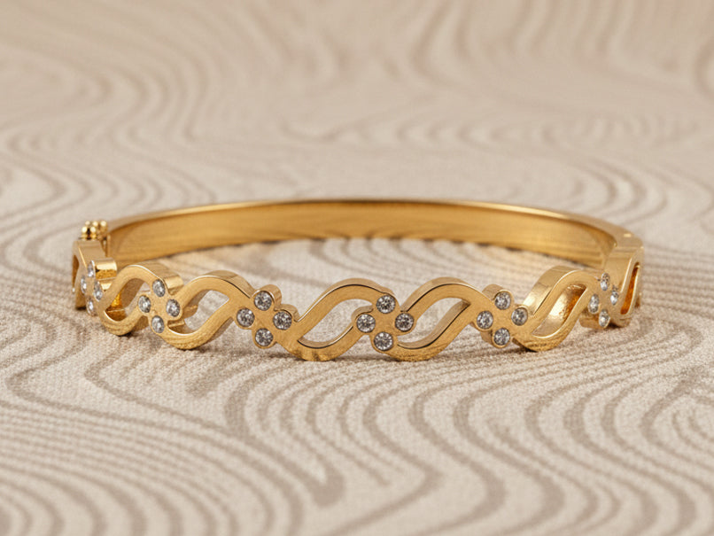 Laurent Thin Wrist Bangle