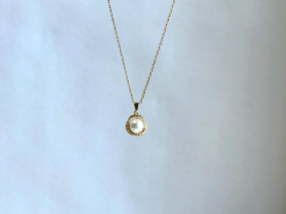 Moon Pearl Necklace