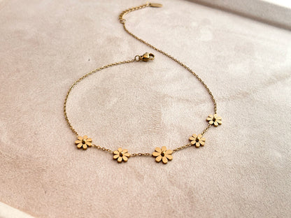 Zinnia Anklet