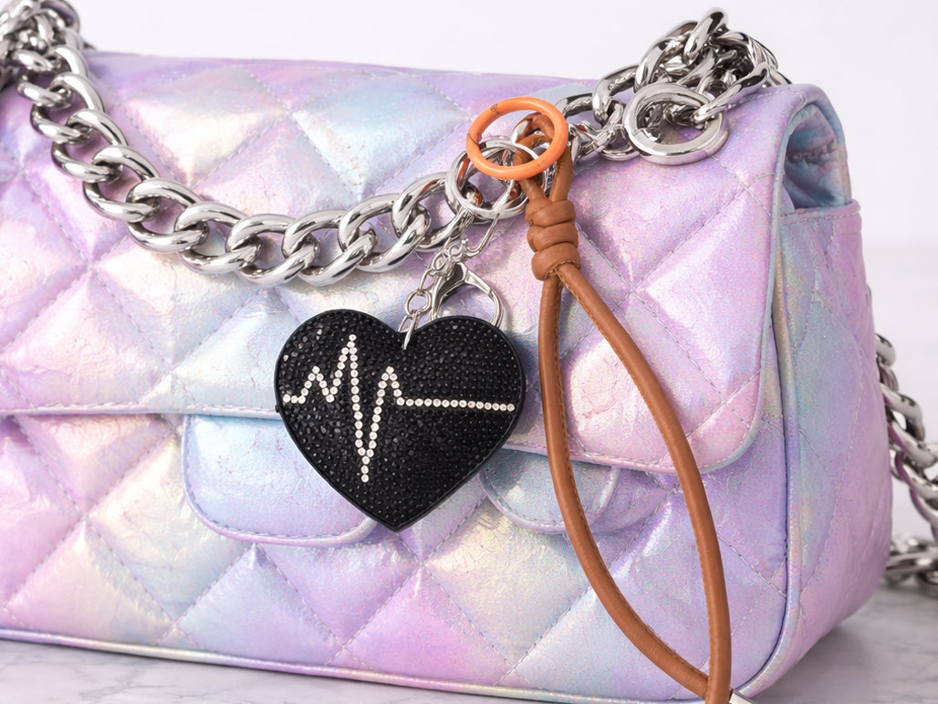 Heartbeat - Bag Charm