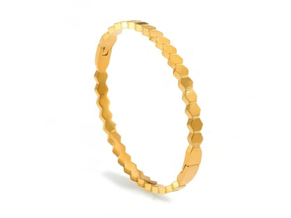 Hexa Thin Wrist Bangle