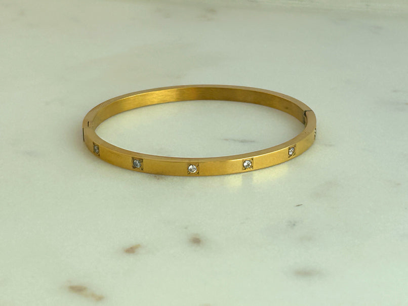 Nina Thin Wrist Bangle