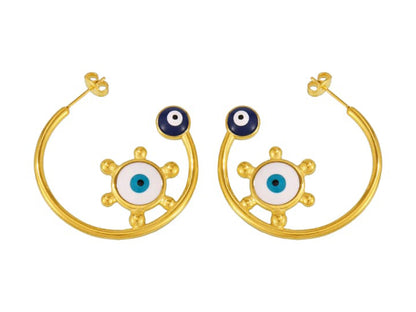 Auri Evil Eye Earrings
