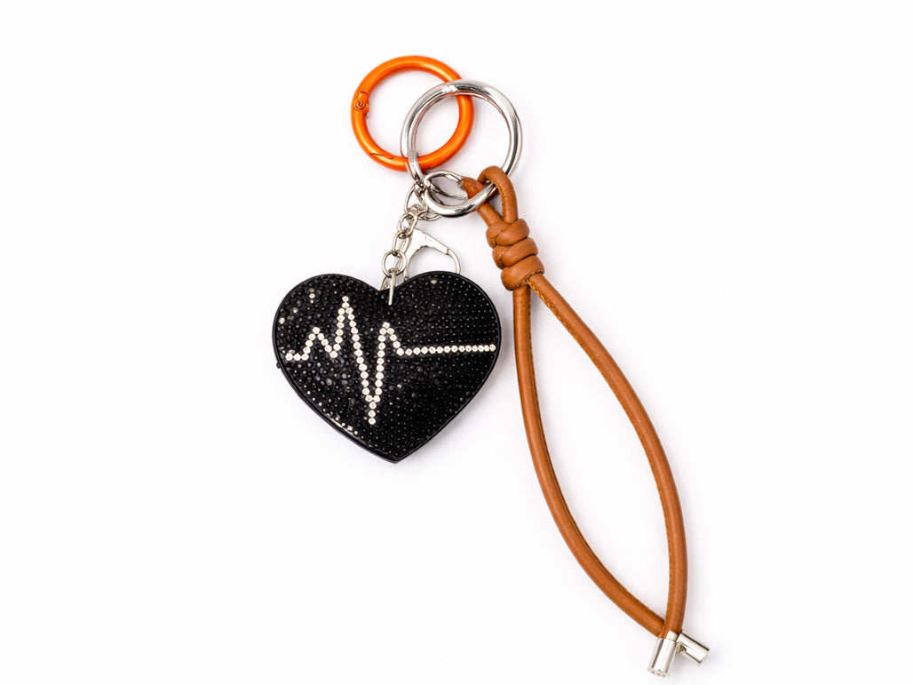 Heartbeat - Bag Charm