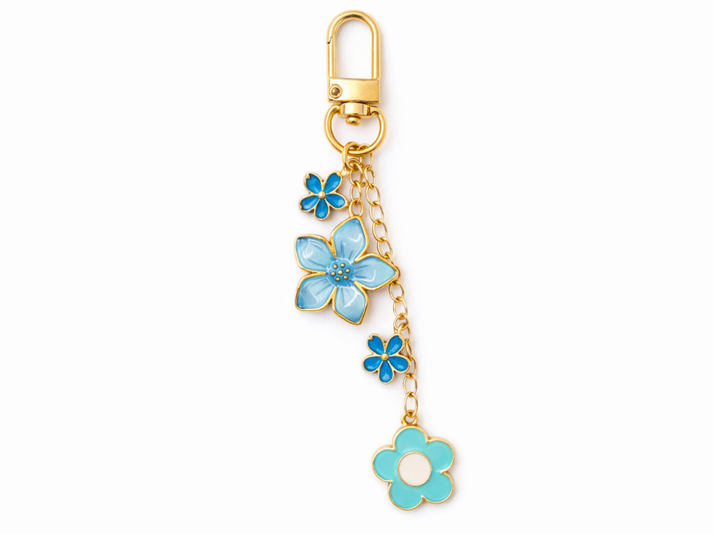 Sky Petals - Bag Charm