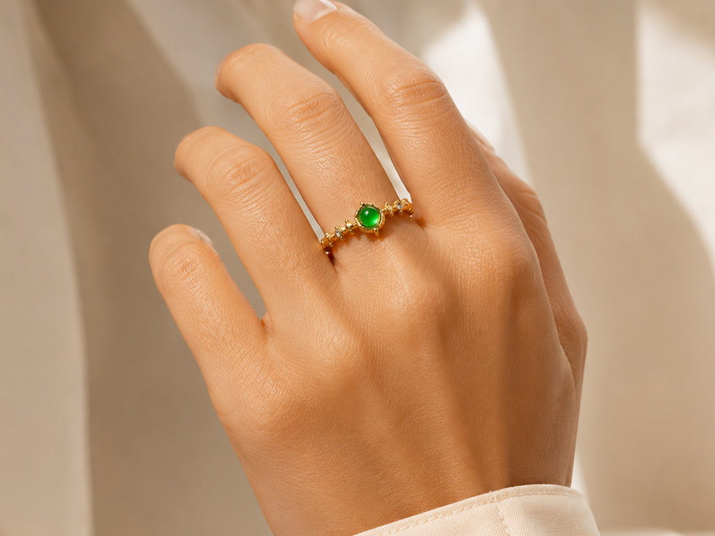 Green Muse Ring