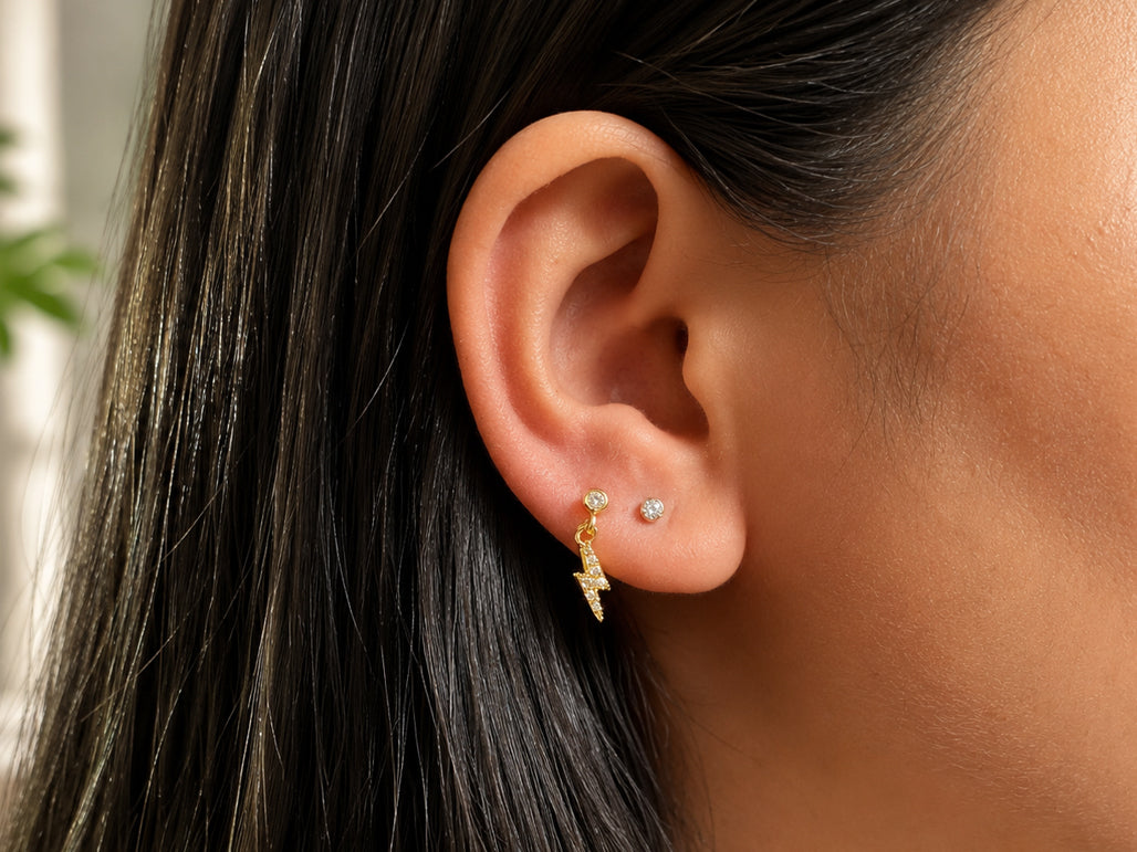 Flash Studs  (Round Backs)