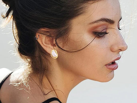 Irregular Pearl Studs