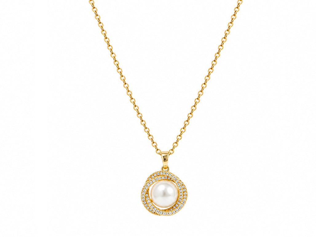Moon Pearl Necklace